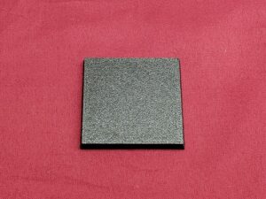 50mm Square Bases - Plain Beveled Bases - Wargaming Old School Bases