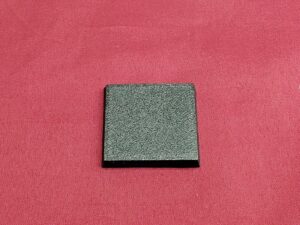 40mm Square Bases - Plain Beveled Bases - Wargaming Old School Bases