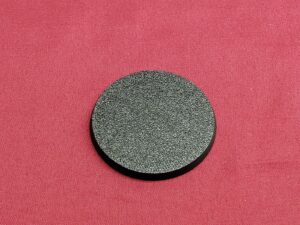 50mm Round Bases - Plain Beveled Bases - Wargaming Old School Bases