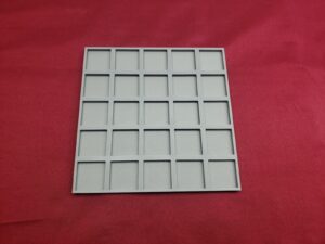 25mm SquareTo 30mm Square Base Conversion Movement Trays - Wargaming Old School