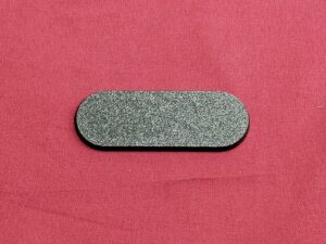 70x25mm Pill Bases - Plain Beveled Bases - Wargaming Old School Bases