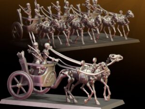 Skeleton Chariots - Pharoah's Vanguard- Ancient Charioteers