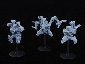 Federation of Tyr - Dwarven Battle Mechs - Futuristic Dwarf Battle Droids