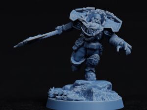 Grimdil, Dwarf Smash Captain - Space Dwarf Commander